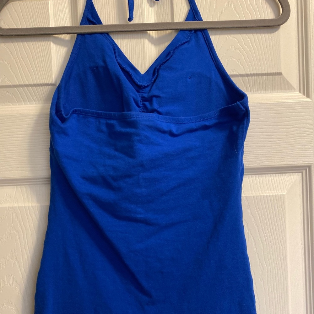 OP Ruffle Halter Top - Picture 2 of 4